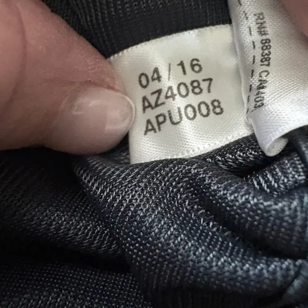 Adidas 3-Stripes Track Pants Size L Black Gray Athletic Joggers Athlesiure